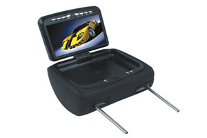 9 inch headrest dvd player with SD/USB/FM/IR/GAMESony Loader AU new panel
