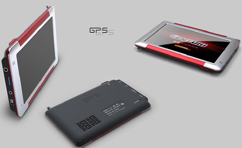 5inch portable gps DVBTISDBT optional